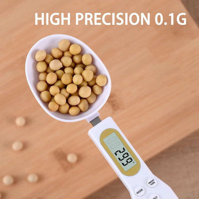Mini Spoon Digital Kitchen Scale LCD Food Scale 0.1-500g