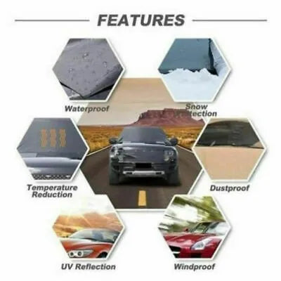 Car Windscreen Frost Cover Winter Resistant Ice Snow Shield