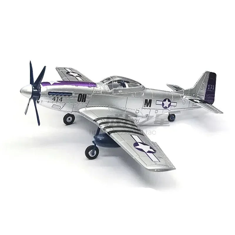 MUSTANG P-51D Fighter 4D Assemble Model American WWII TOY