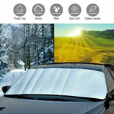 Car Windscreen Frost Cover Winter Resistant Ice Snow Shield